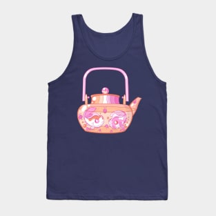 LGBT Communi-Tea Lesbian pride Tank Top